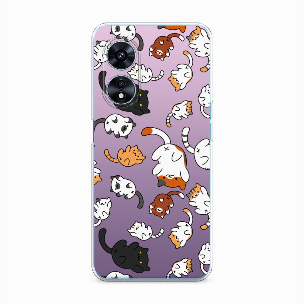 

Чехол Awog "Котопад" для Oppo A97, 2511050-7