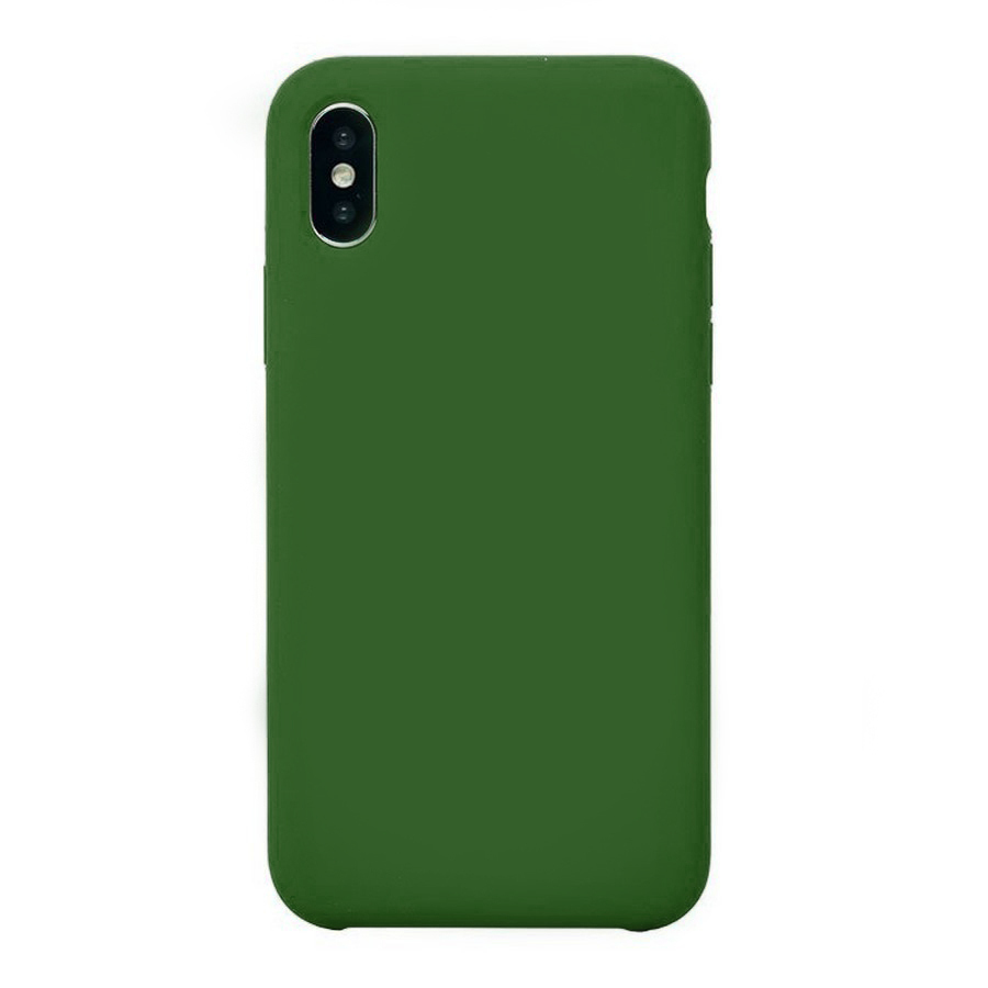 

Накладка силикон TPU для iPhone XR темно зеленый, Накладка силикон iPhone XR