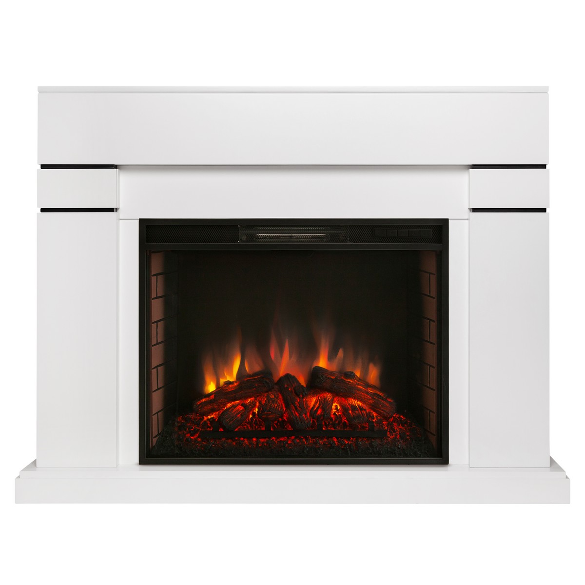 

Электрокамин RealFlame Lindelse WT с Epsilon 26 S IR, имитация пламеня, Электрокамин Lindelse 26 WT с очагом Epsilon 26