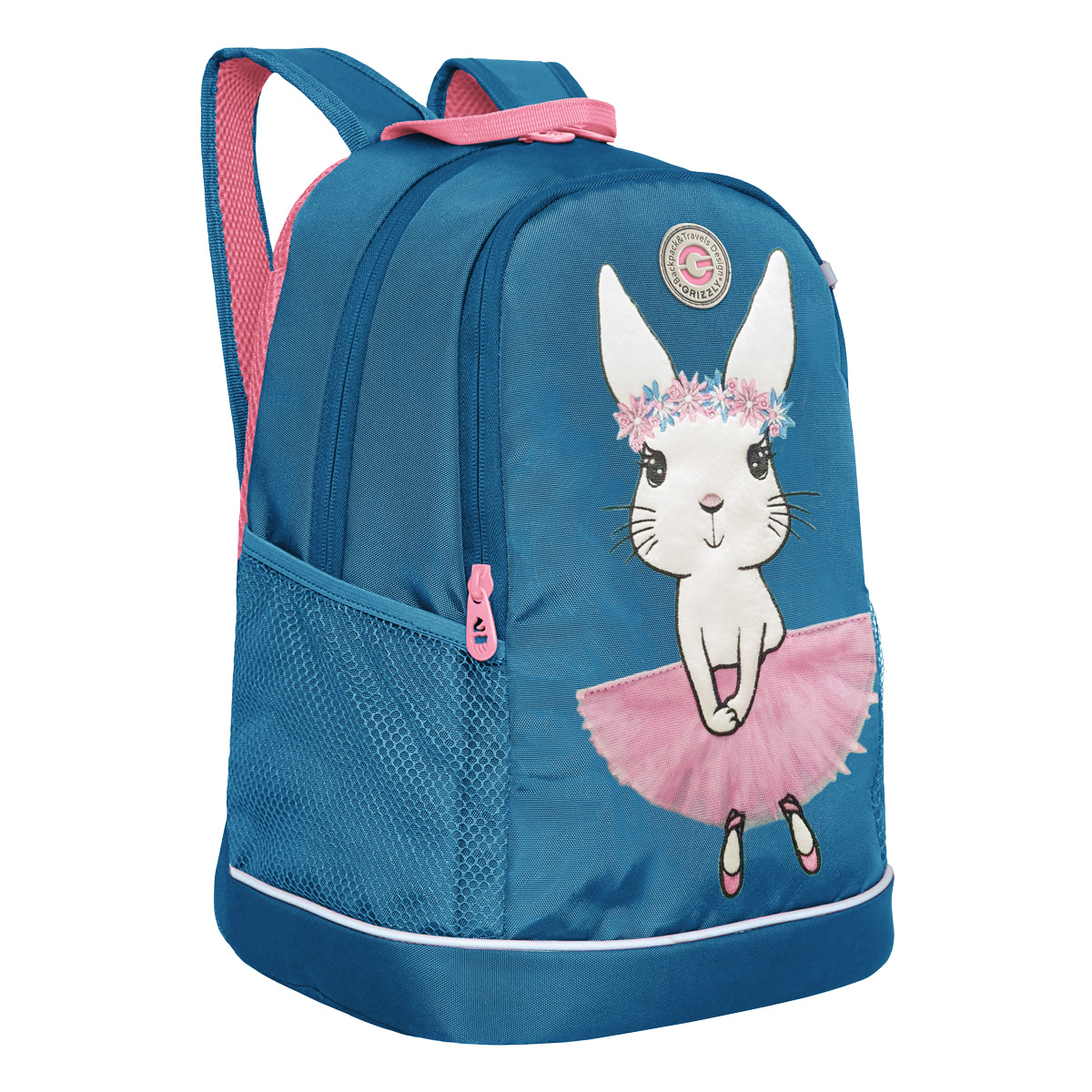 Рюкзак Grizzly школьный для девочке RG-363-4 grizzly рюкзак rx 022 2