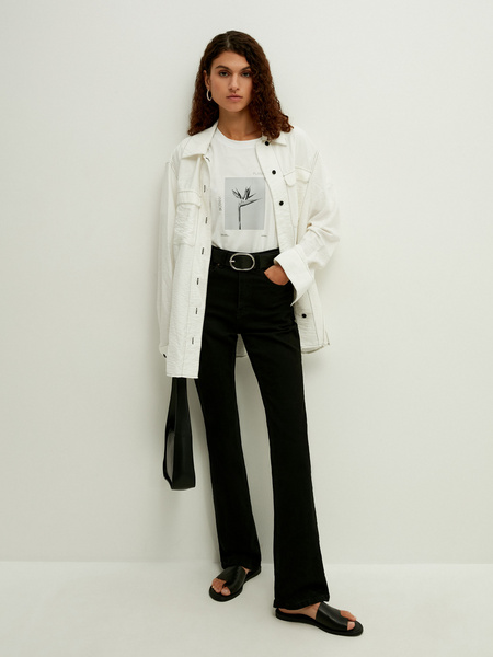

Футболка женская ZARINA 2368540440 белая M, 2368540440