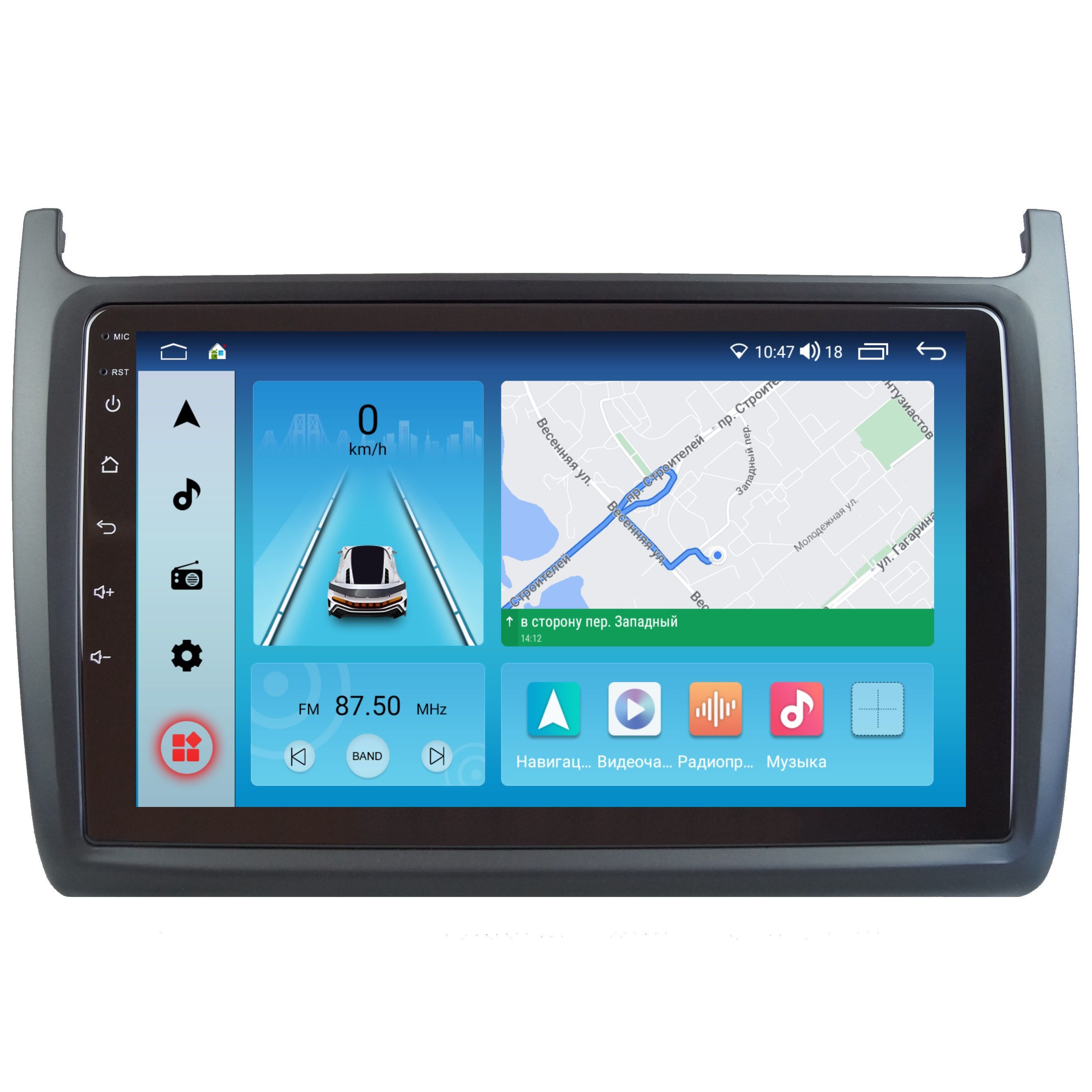 Магнитола EpicAuto T18 Volkswagen Polo - Android 13 - Процессор 8 ядерный- Память 464 Gb 3050000₽