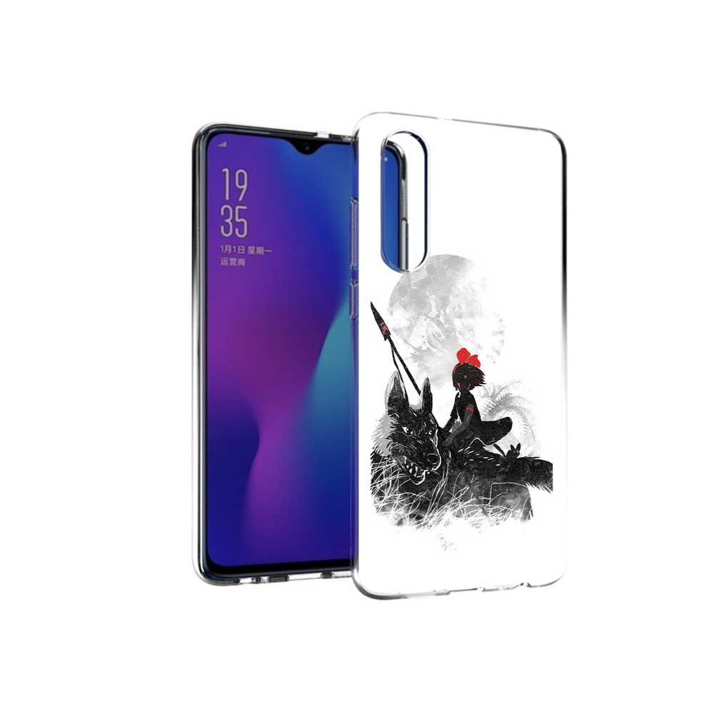 

Чехол MyPads Tocco для Huawei P30 мононоке, Прозрачный, Tocco