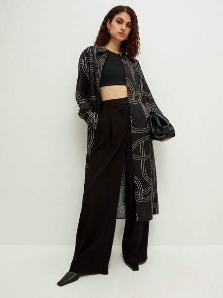 

Платье женское ZARINA 2368023523 черное 2XL, 2368023523