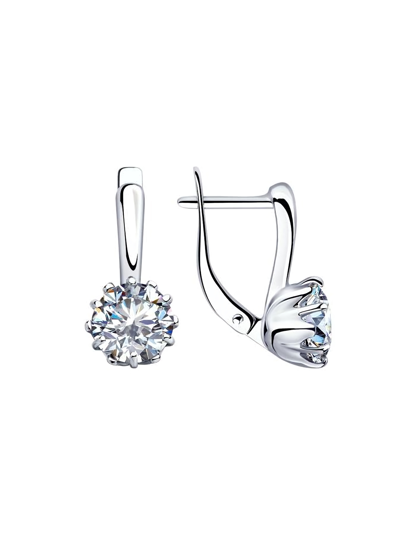 

Серьги из серебра TEO MAORI 894-120-01218-1, фианит, 894-120-01218-1