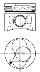 

Поршень KOLBENSCHMIDT 94427710 Dm.79.50X1.75X2.0X3.0 +0.25