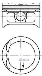 Поршень KOLBENSCHMIDT 97332620 Dm.86.00X1.5X1.5X3.0 +1.00