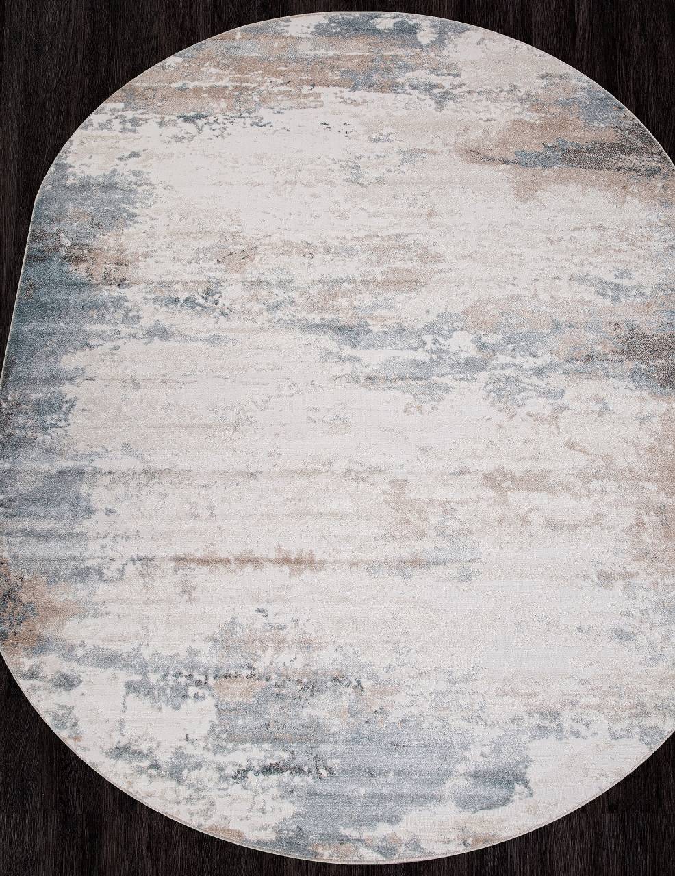 

Ковер NATUREL D994 BEIGE-BLUE Овал ворс 8 мм Полиэстер + Полипропилен 2,5x4 м