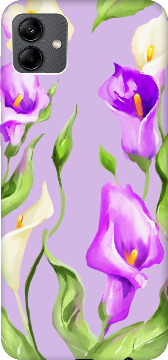 

Чехол на Samsung Galaxy A04 "Amazing Callas" сиреневый, Фиолетовый, 158452