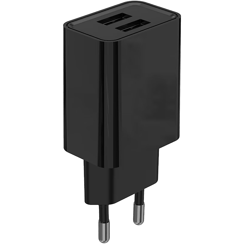 Сетевое зарядное устройство Stellarway USB-2A/С 2,1A черное
