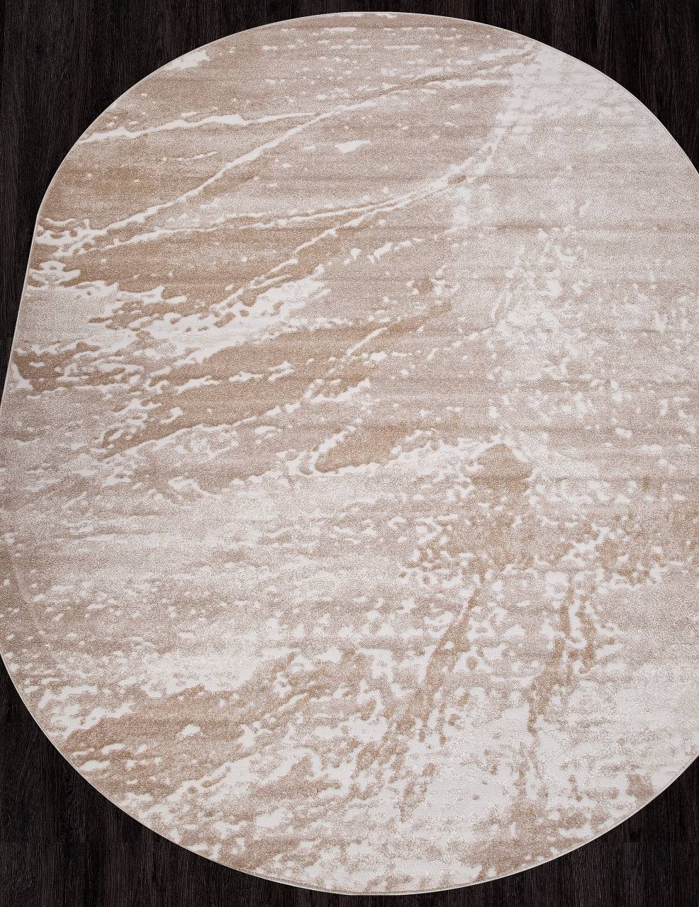 фото Ковер naturel d976 beige овал merinos