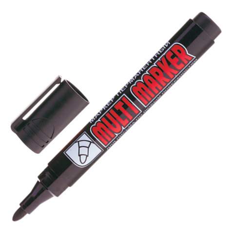 

Маркер перманентный CROWN "Multi Marker" арт. 151552, 12 шт., Черный