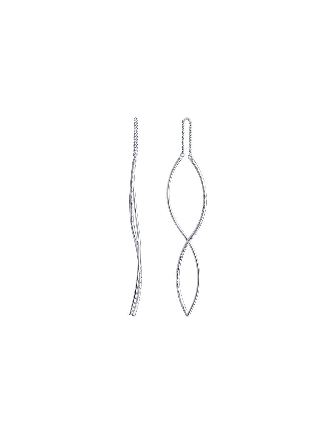 

Серьги продевки из серебра TEO MAORI 894-120-01036-1, 894-120-01036-1