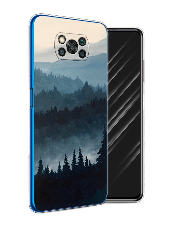 

Чехол Awog на Poco X3/X3 Pro "Туманные горы", Разноцветный, 310650-4