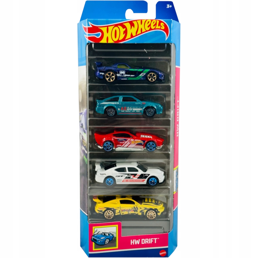 

Набор машинок Hot Wheels Hw Drift HLY75, Разноцветный, Hw Drift