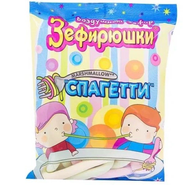 

Зефир Зефирюшки Спагетти воздушный 40 г