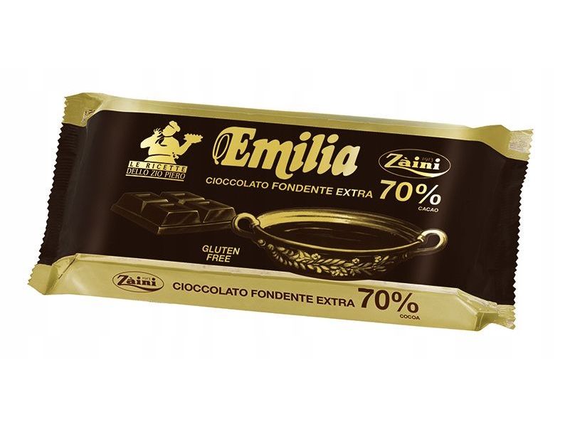 Шоколад Zaini Emilia темный 70% 400 г