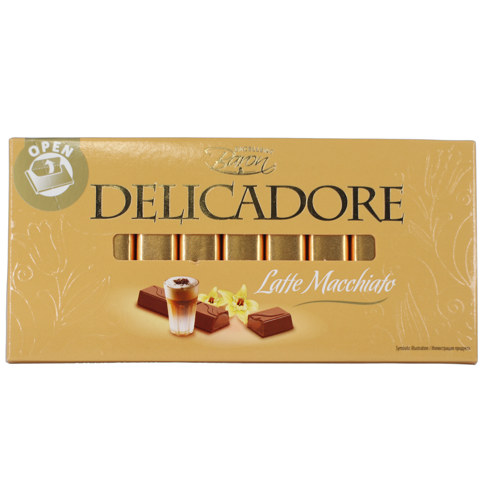 

Плитка Delicadore молочная с мягкой начинкой со вкусом кофе 200 г