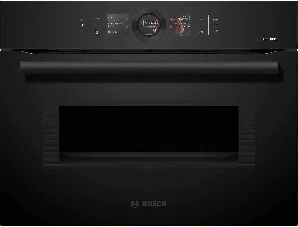 Встраиваемый электрический духовой шкаф Bosch CMG8760C1 черный духовой шкаф beko bie 24301 w электрический 71 л 6 программ гриль белый