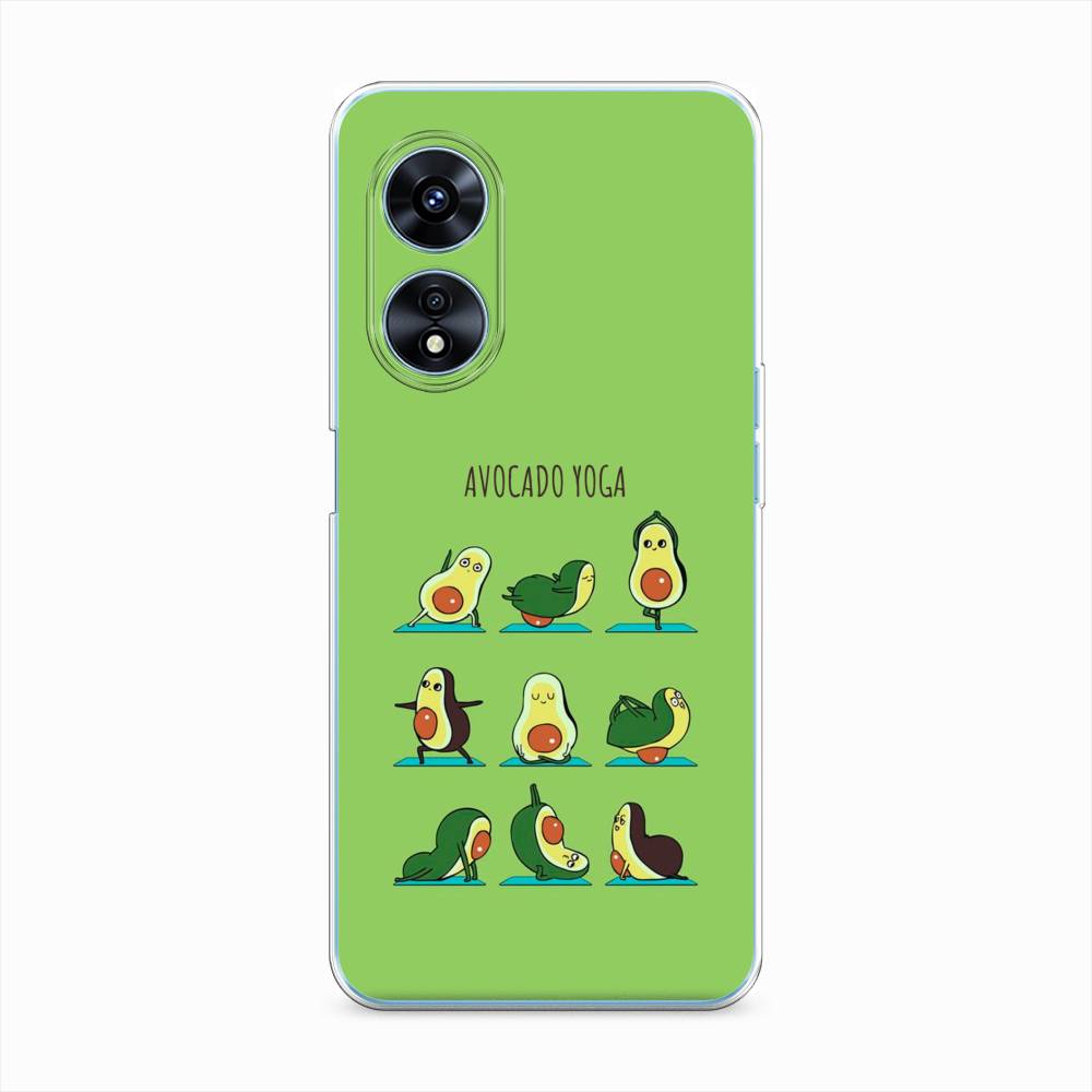 

Чехол Awog "Авокадо йога" для Oppo A97, 2511050-10