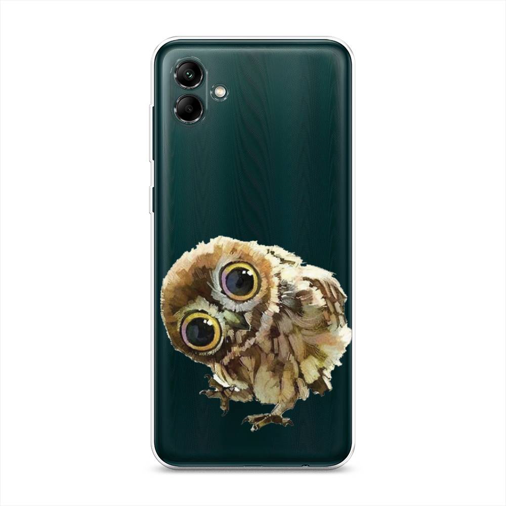 

Чехол Awog на Samsung Galaxy A04 / Самсунг A04 "Любопытный совенок", 2107050-1