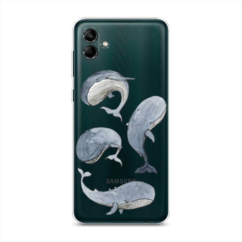 

Чехол Awog на Samsung Galaxy A04 / Самсунг A04 "Киты", 2107050-1