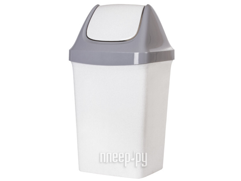 Мусорное ведро Idea Свинг 50L Gray М2464