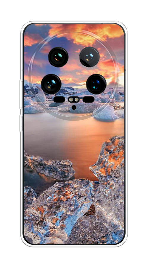 

Чехол на Xiaomi 14 Ultra "Ледники", Синий;оранжевый, 321850-1
