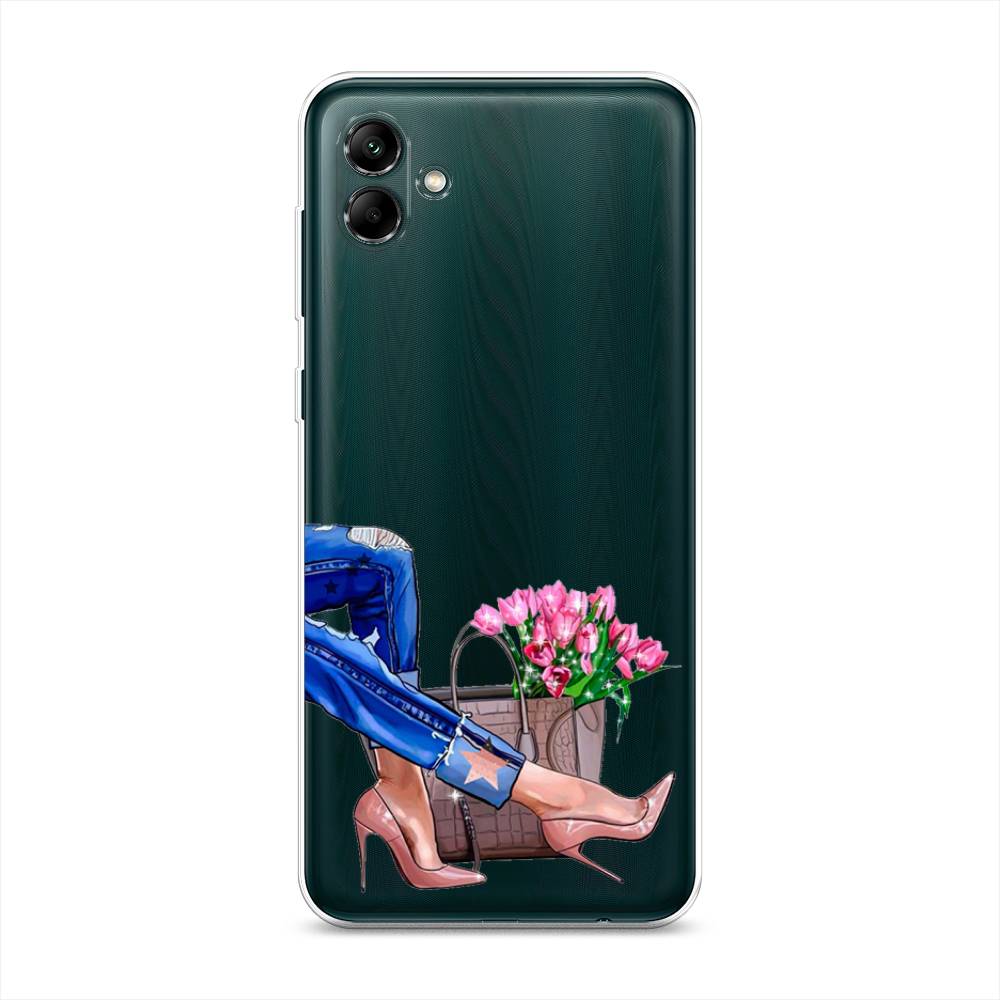 

Чехол Awog на Samsung Galaxy A04 / Самсунг A04 "Каблучки", 2107050-7