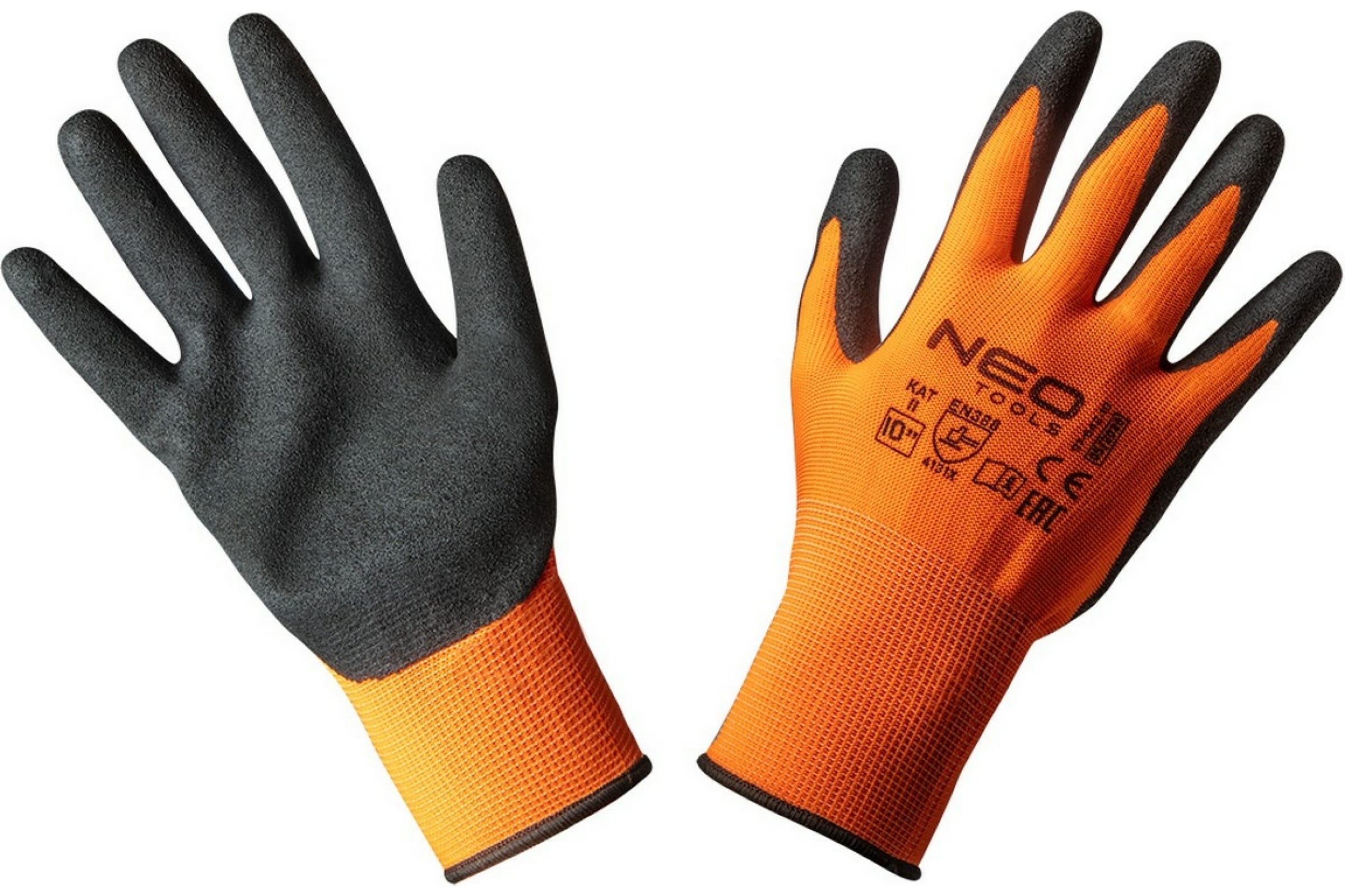 фото Neo tools перчатки рабочие с нитриловым покрытием 4131x 9 97-642-9