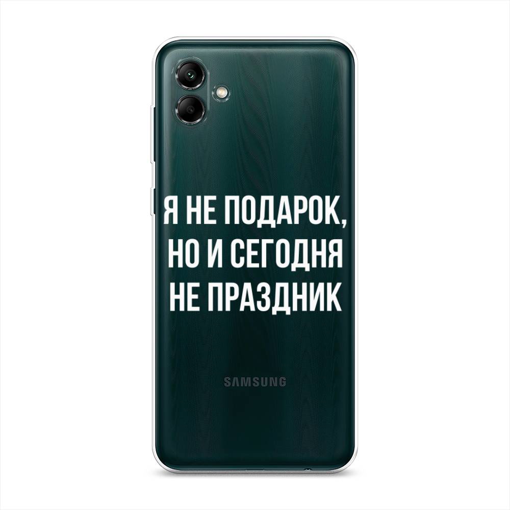 

Чехол Awog на Samsung Galaxy A04 / Самсунг A04 "Я не подарок", 2107050-6
