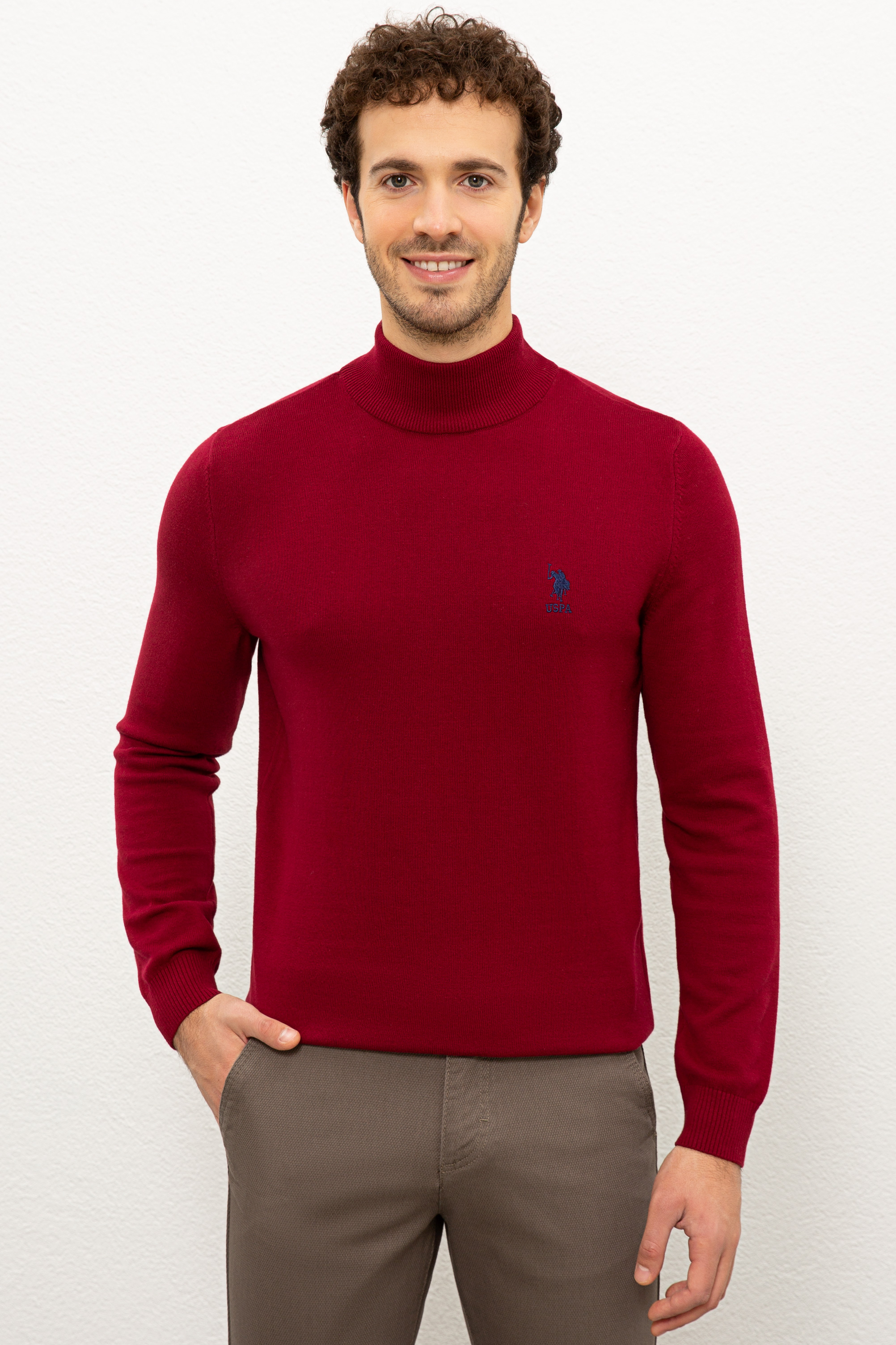 

Водолазка мужская U.S. POLO Assn. G081GL0TK0YBS-SK20 красная L, G081GL0TK0YBS-SK20