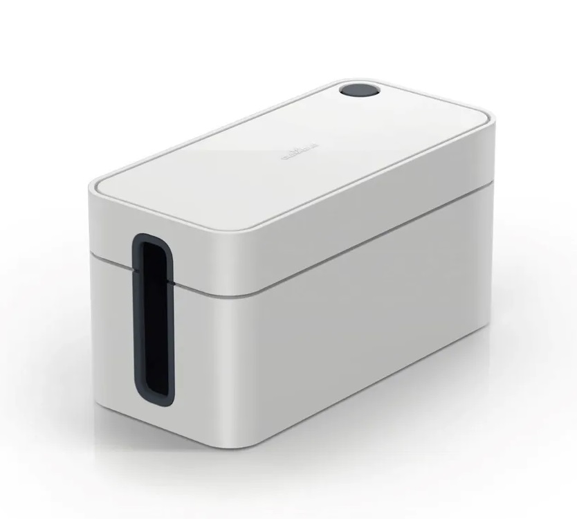 фото Короб для проводов и сетевого адаптера durable cavoline box s503510 на 3 розетки, серый