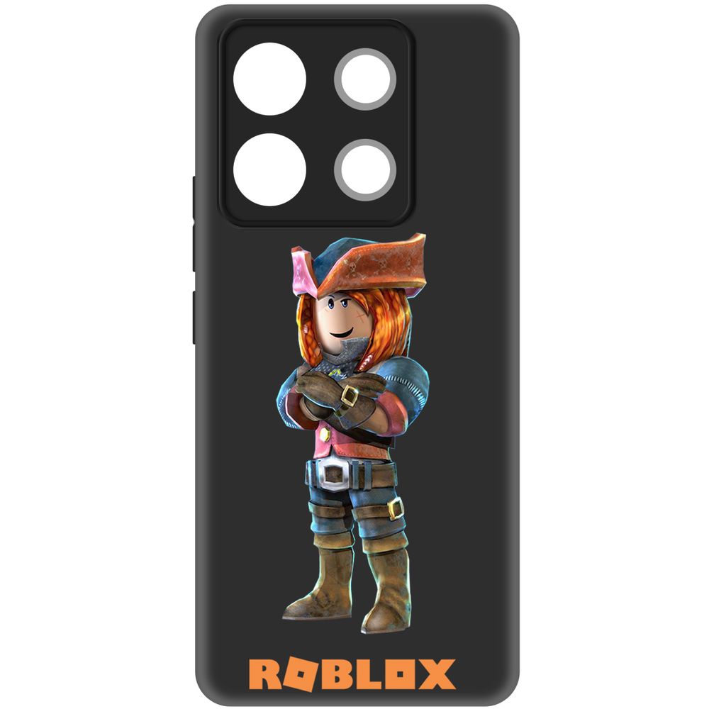 

Чехол-накладка Krutoff Soft Case Roblox-Эзебель для Poco X6 черный