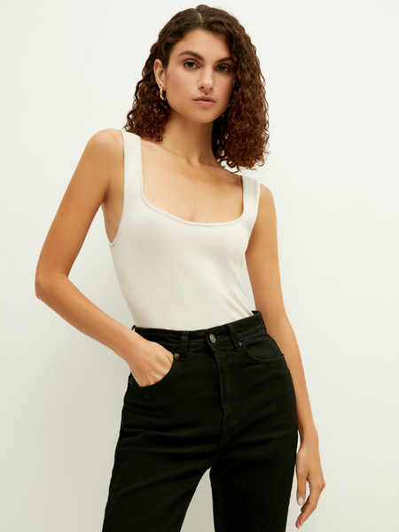 

Топ женский ZARINA 2368655855 бежевый S, 2368655855