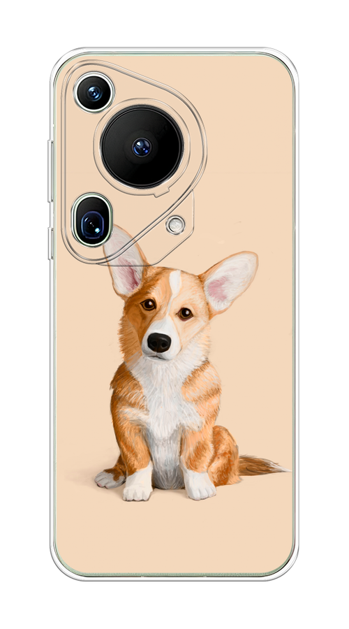 

Чехол на Huawei Pura 70 Ultra "Грустный Корги", Коричневый;бежевый, 6124550-1