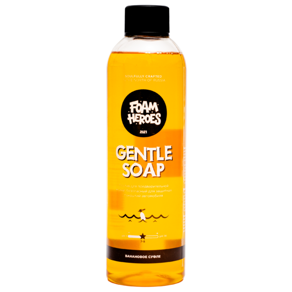

Шампунь для предварительной мойки Foam Heroes Gentle Soap Banana FHB002 500мл
