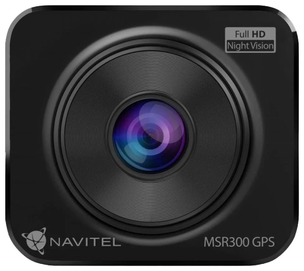Видеорегистратор NAVITEL MSR300 GPS черный, 2Mpix, 1080x1920, 1080p, 140 гр
