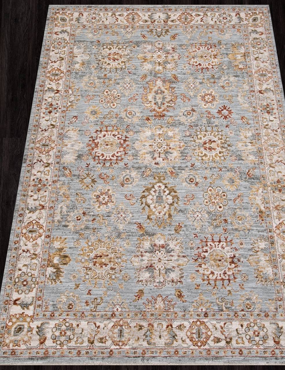 

Ковер MUMBAI L0735A LIGHT GRAY ворс 9 мм Полиэстер 2,4x3,6 м