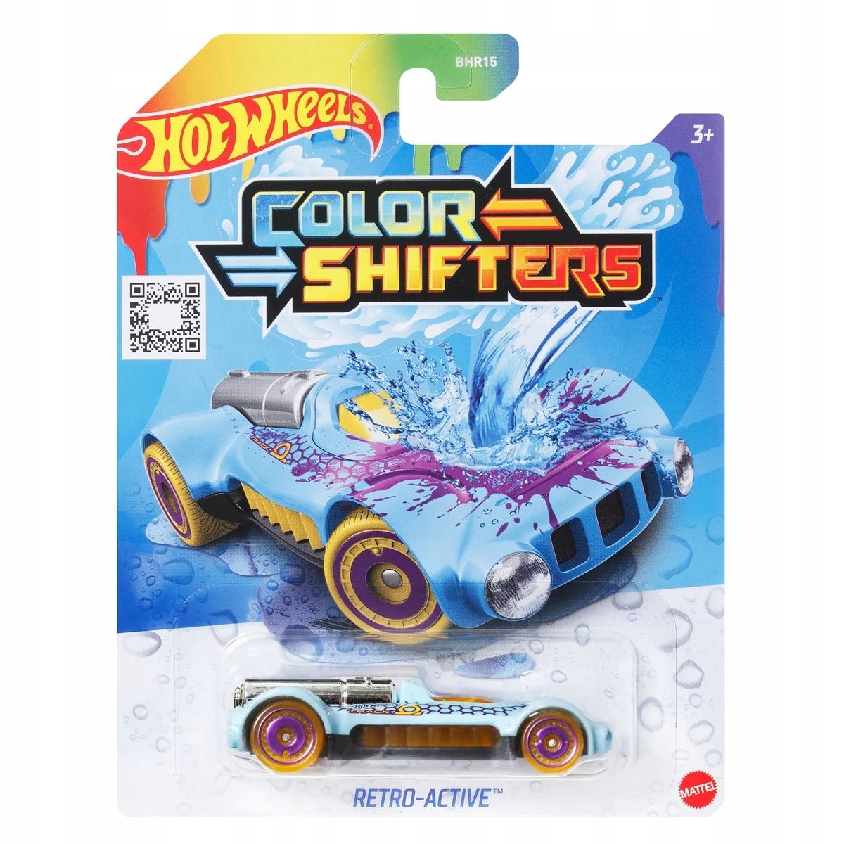 

Машинка Hot Wheels Mega-Duty меняющая цвет, CFM51, Голубой, Mega-Duty