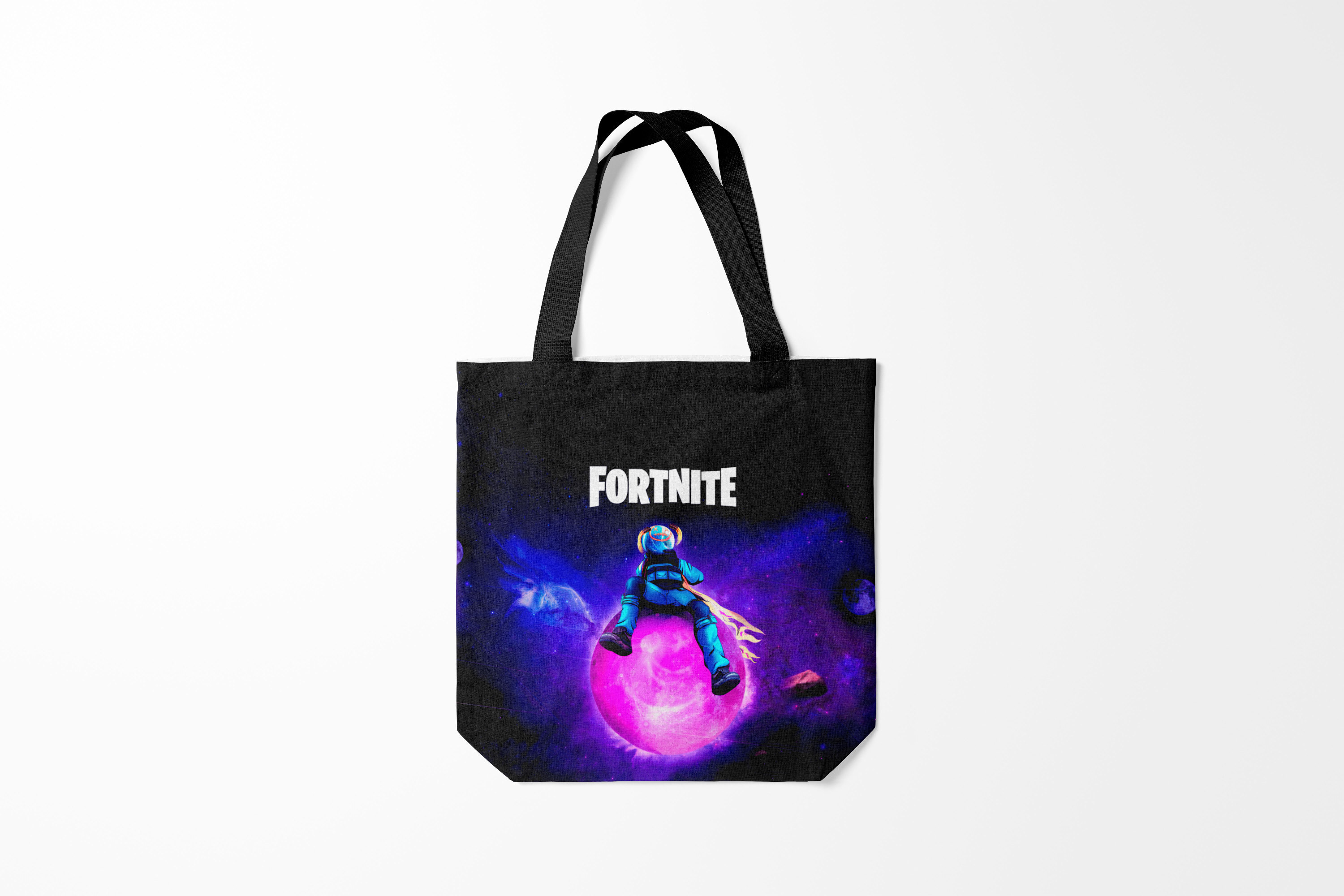 

Сумка шoппер унисекс Burnettie Fortnite ASTROJACK, черный, Fortnite ASTROJACK