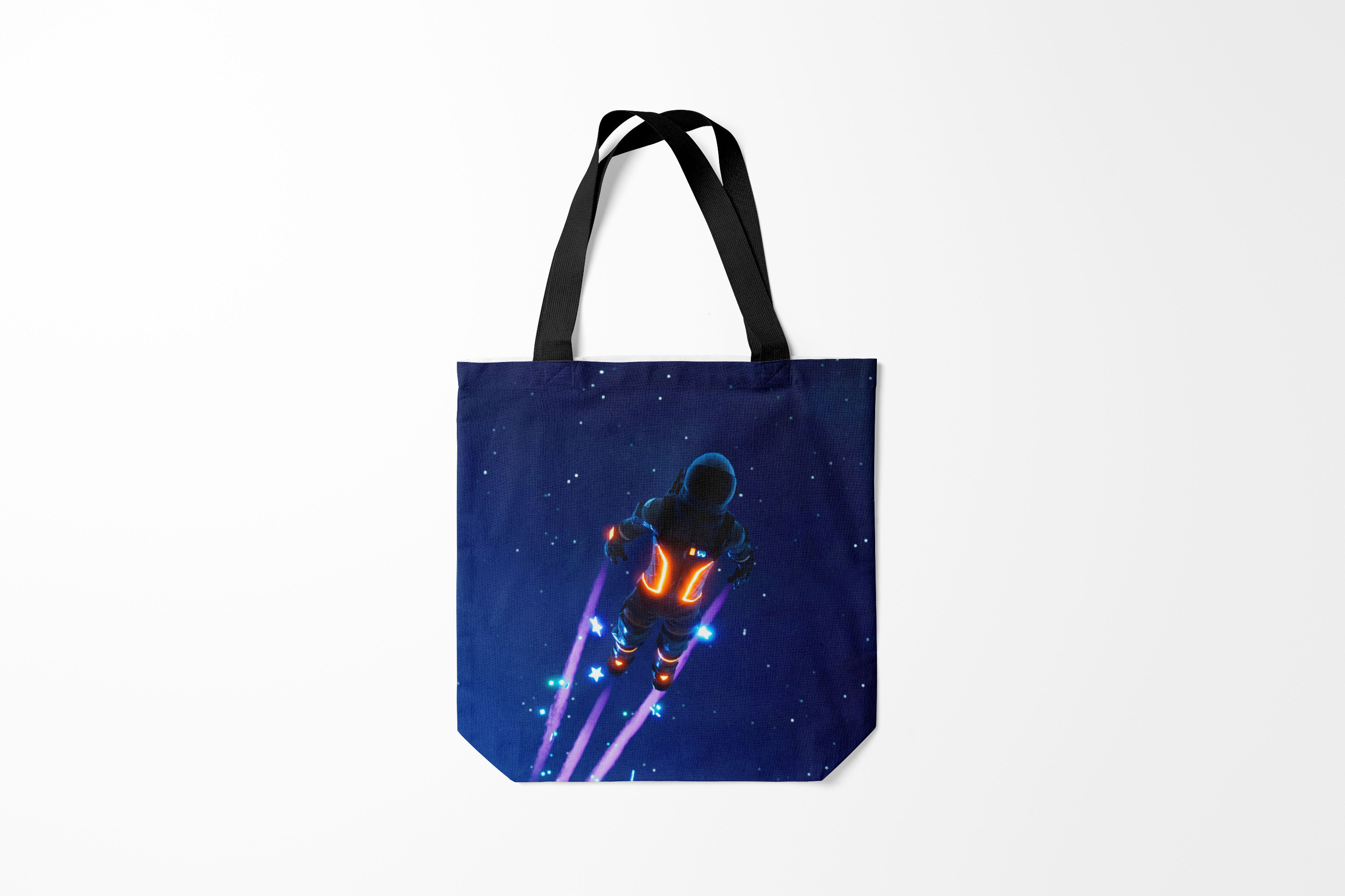 

Сумка шoппер унисекс Burnettie Fortnite Dark Voyager, черный, Fortnite Dark Voyager