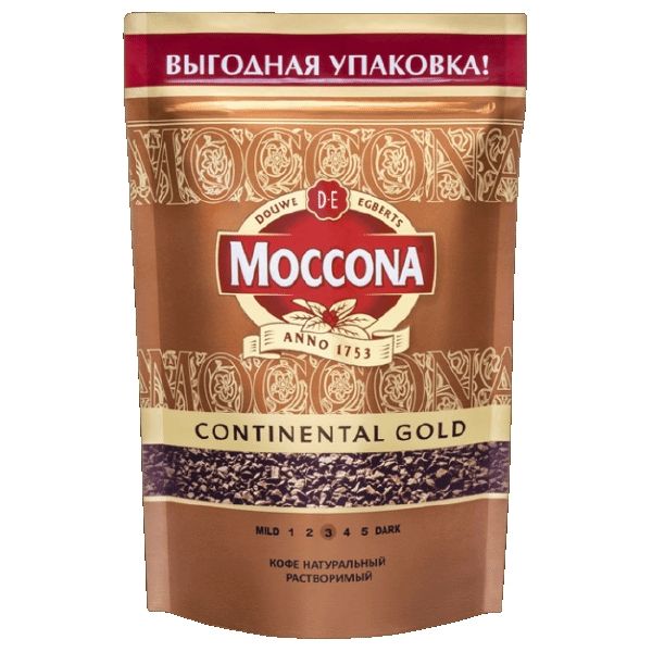 Кофе Moccona Continental Gold растворимый 75 г