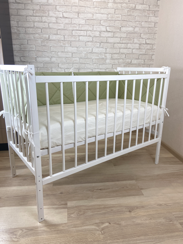 Кровать детская Промтекс Колибри-Мини ЛК (белый)