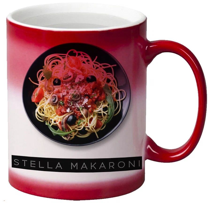 

Кружка CoolPodarok Stella makaroni Стелла Макарони