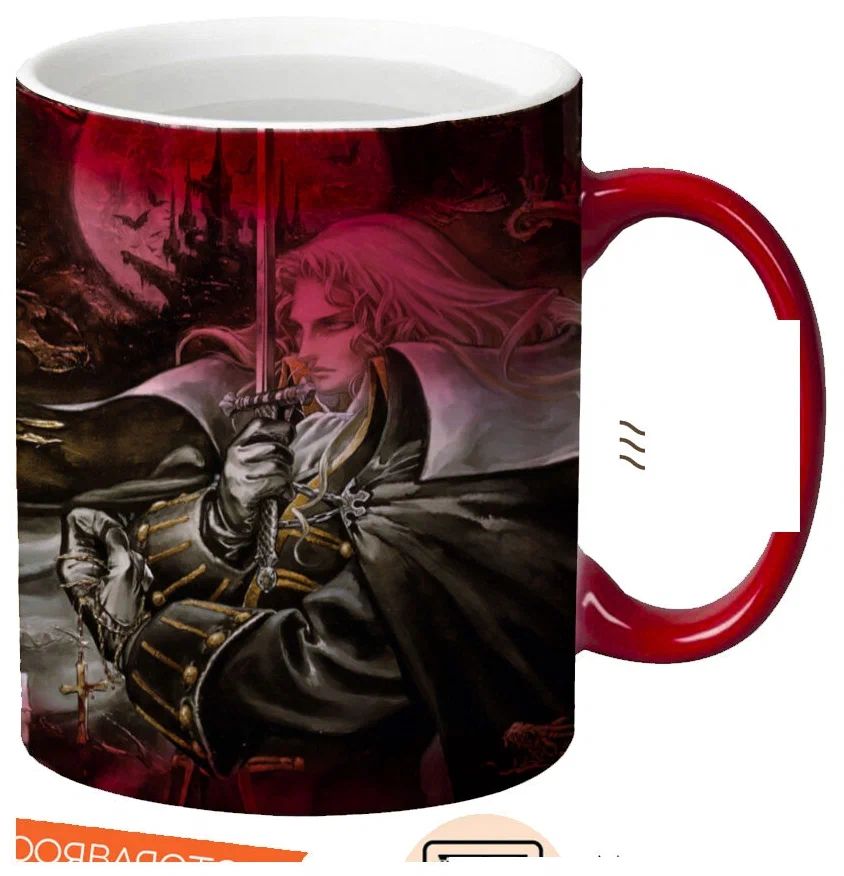 

Кружка CoolPodarok castlevania С мечем Свечи Замок