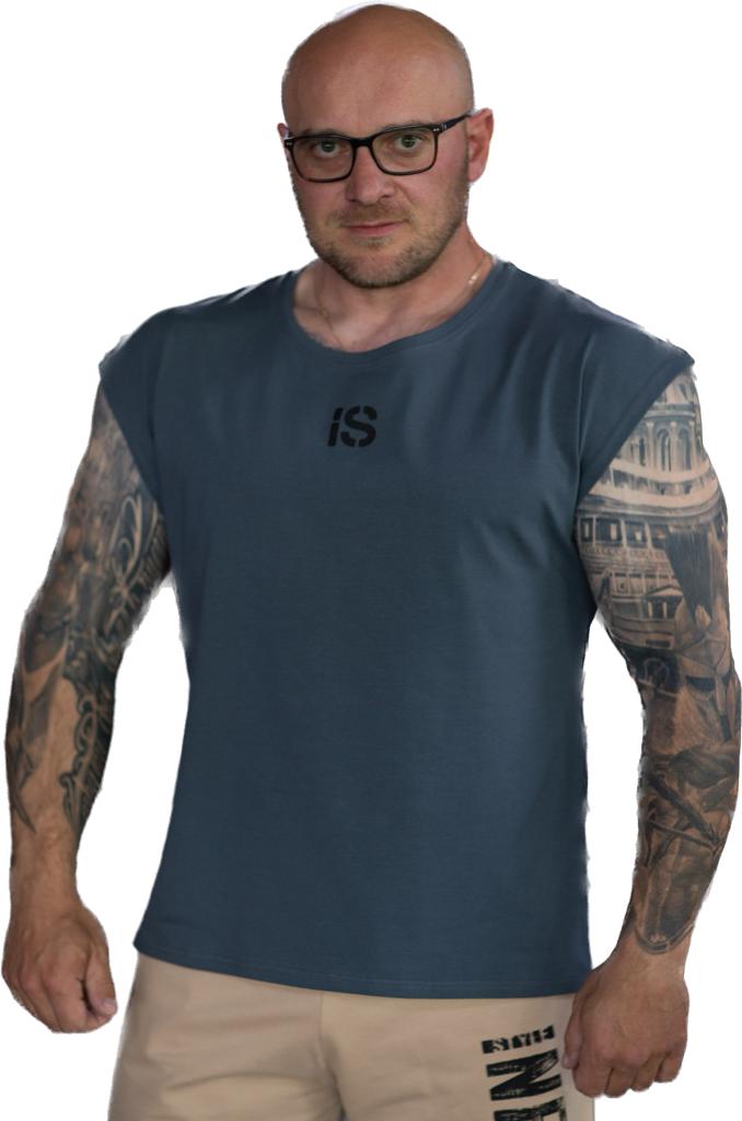 

Майка мужская INFERNO style М-007-000 серая M, Серый, М-007-000