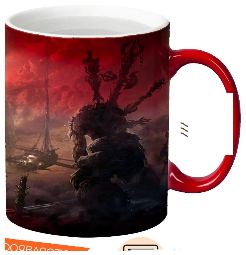 

Кружка CoolPodarok asuras wrath Город Парит Монстр