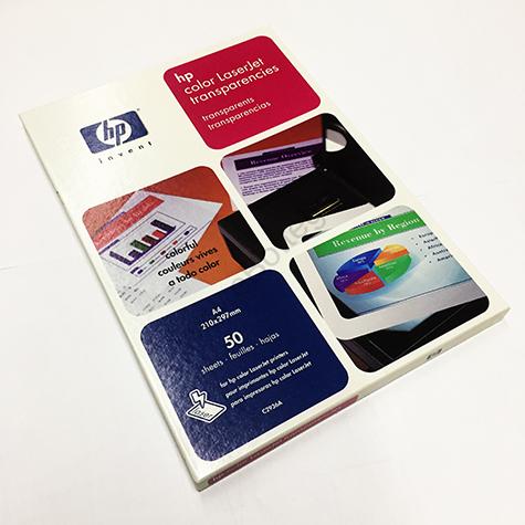 

Пленка HP Colour Transparencies C2936A, для цветной лазерной печати, А4 170 г/кв.м, 50 л