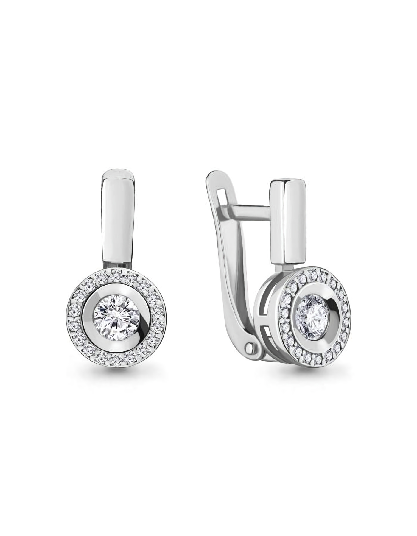 

Серьги из серебра TEO MAORI 846922А.5, фианит, 846922А.5